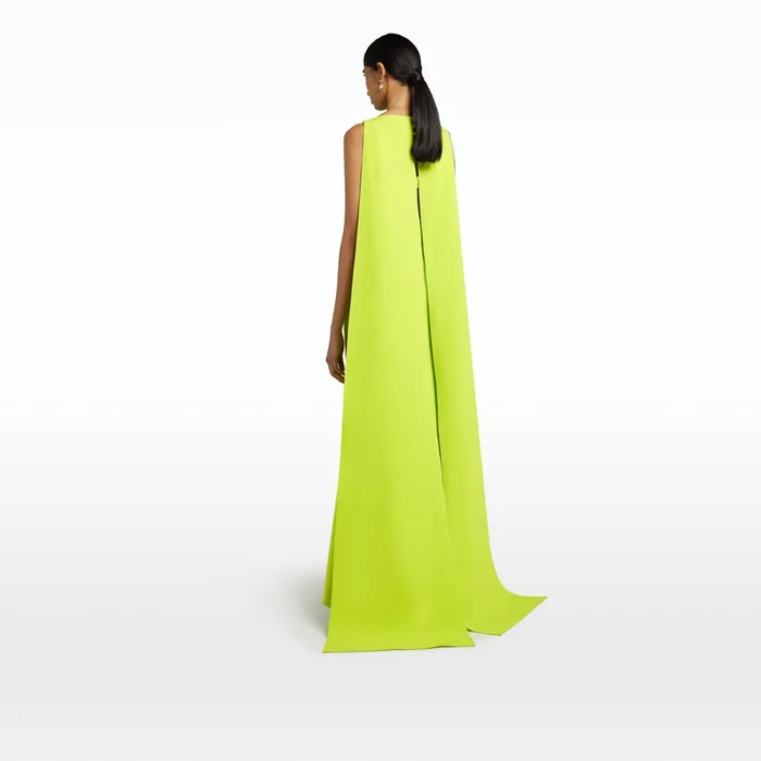 Safiyaa Ginevra Tendershoots Long Dress With Embroidered Belt Women Dresses