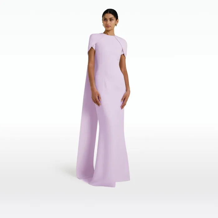 Safiyaa Ginkgo Lavender Dress Women Dresses