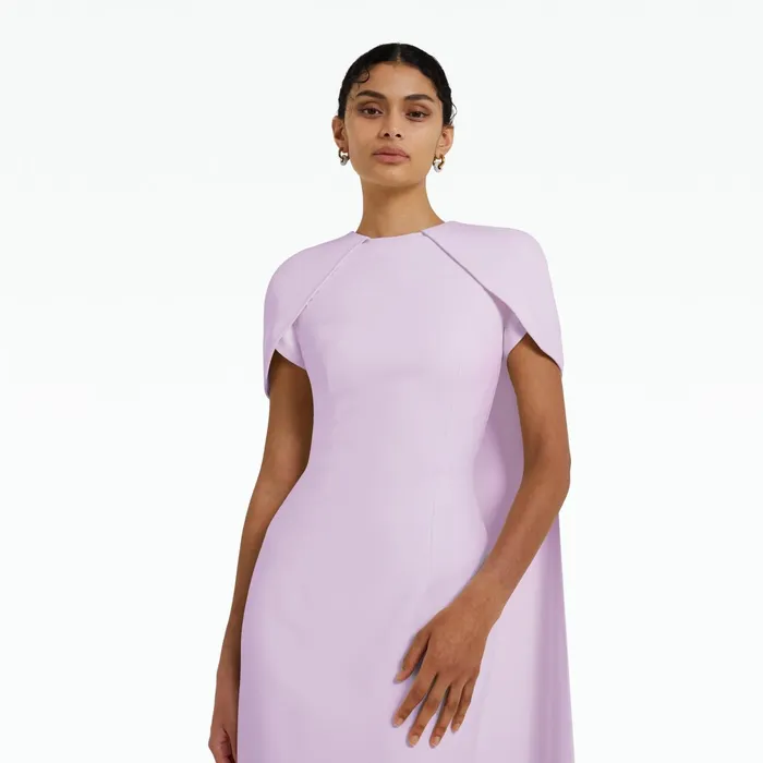 Safiyaa Ginkgo Lavender Dress Women Dresses