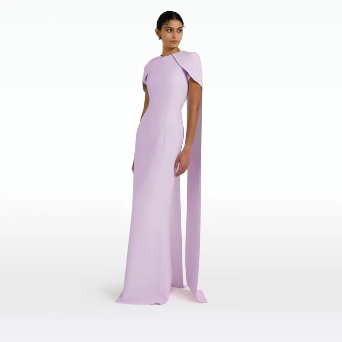 Safiyaa Ginkgo Lavender Dress Women Dresses