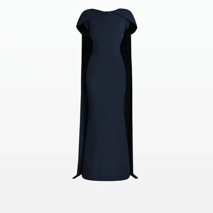 Safiyaa Ginkgo Midnight Navy Dress Women Dresses