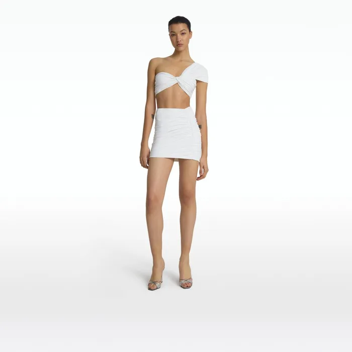 Safiyaa Gisella Ivory Bikini Top Women Swimwear