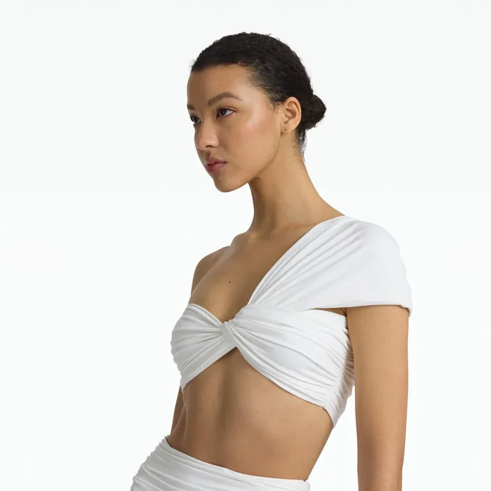 Safiyaa Gisella Ivory Bikini Top Women Swimwear