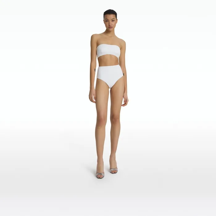 Safiyaa Gisellea Ivory Bikini Bottom Women Swimwear