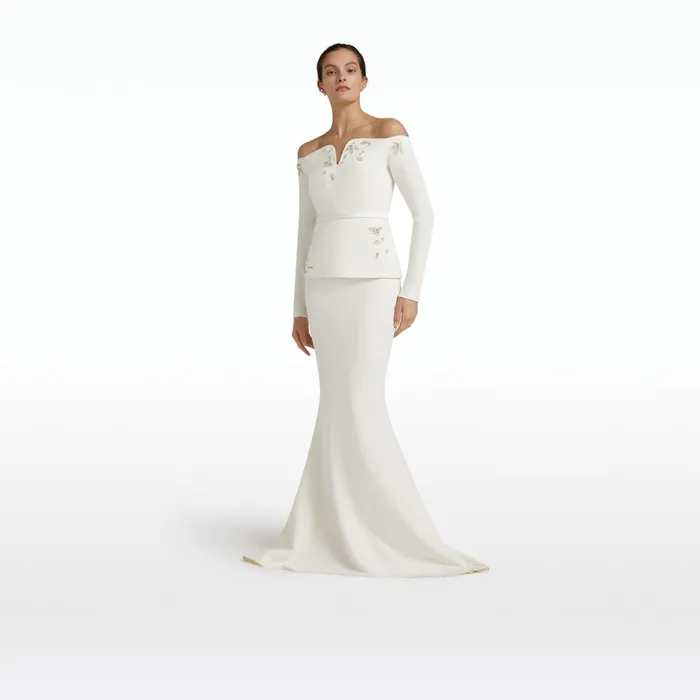 Safiyaa Guida Ivory Top Women Tops