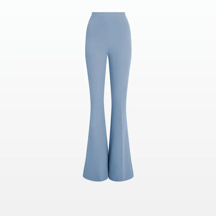 Safiyaa Halluana Blue Ash Trousers Women Trousers