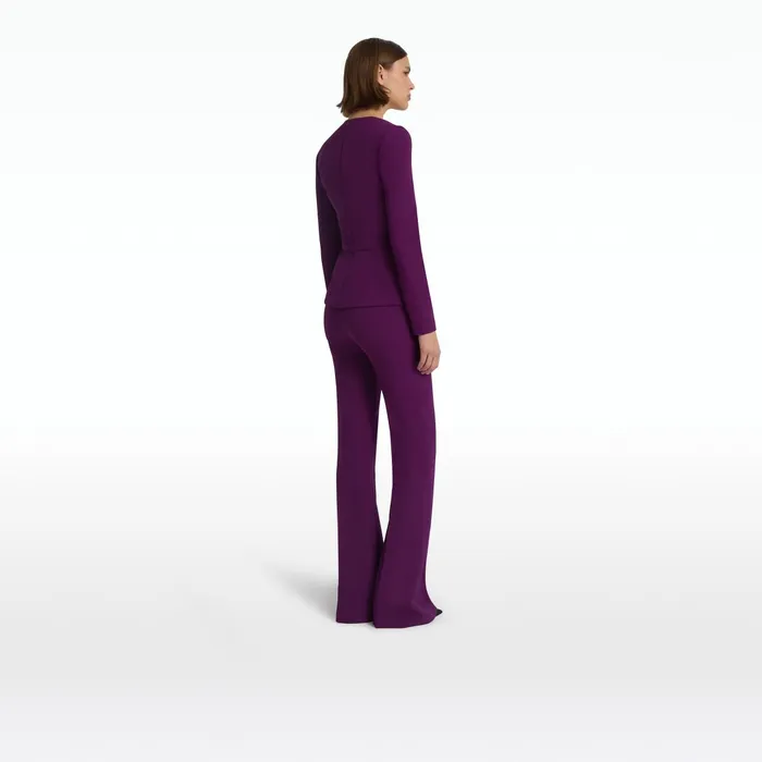 Safiyaa Halluana Currant Trousers Women Trousers