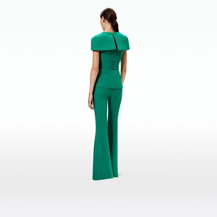 Safiyaa Halluana Emerald Trousers Women Trousers