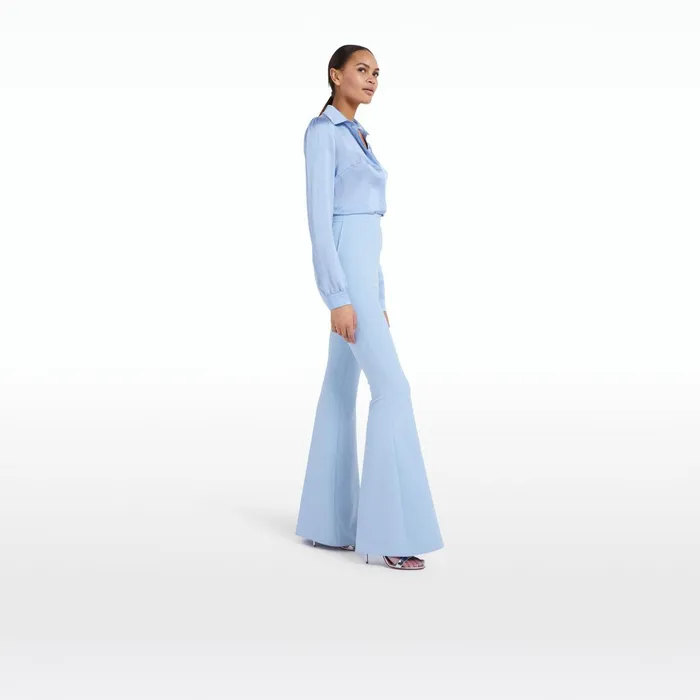 Safiyaa Halluana Soft Sky Trousers Women Trousers