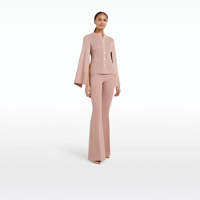 Safiyaa Halluana Trousers In Dusty Pink Women Trousers