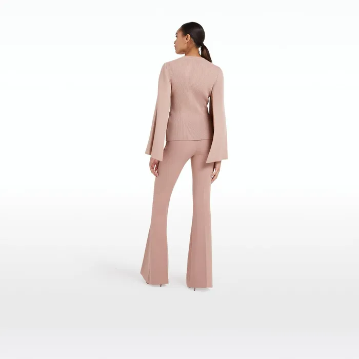 Safiyaa Halluana Trousers In Dusty Pink Women Trousers