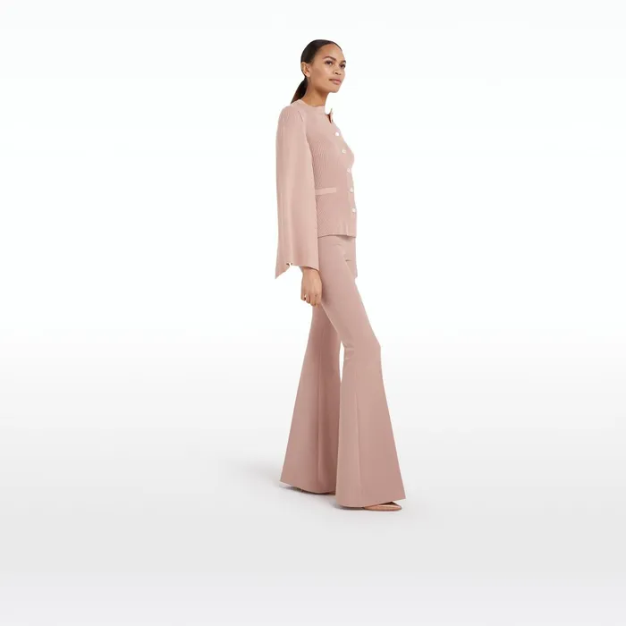 Safiyaa Halluana Trousers In Dusty Pink Women Trousers