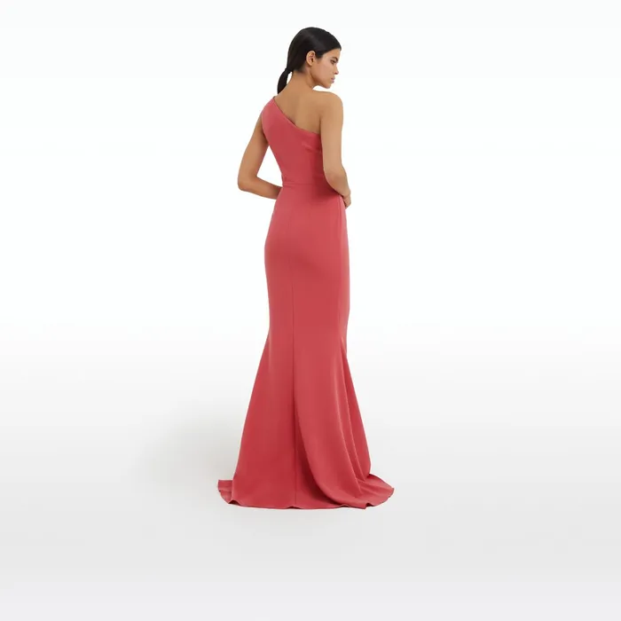 Safiyaa Henley Terracotta Long Dress Women Dresses