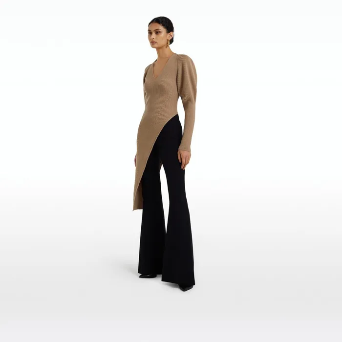 Safiyaa Honore Trench Knit Women Tops