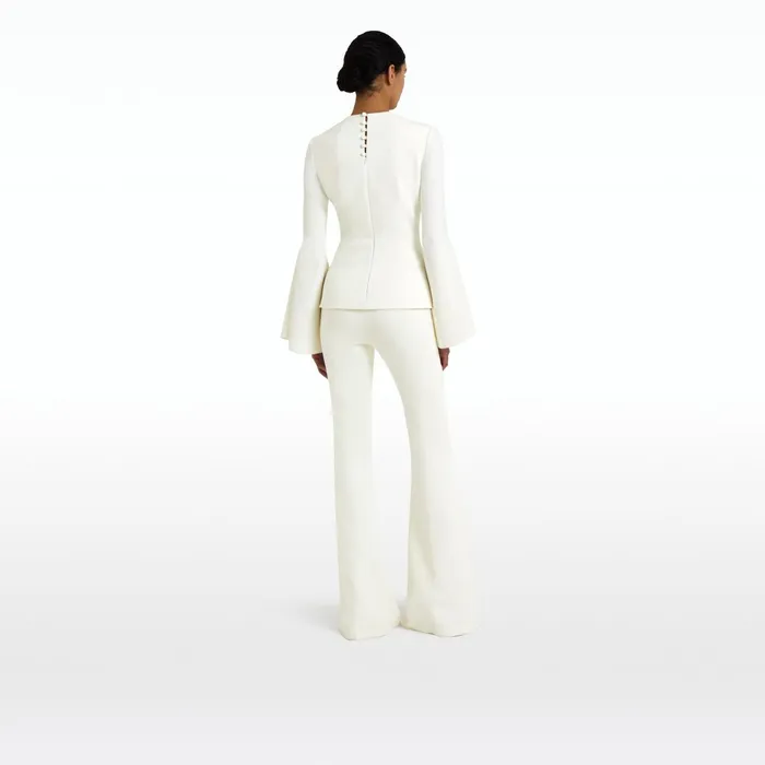 Safiyaa Ida Ivory Top Women Tops