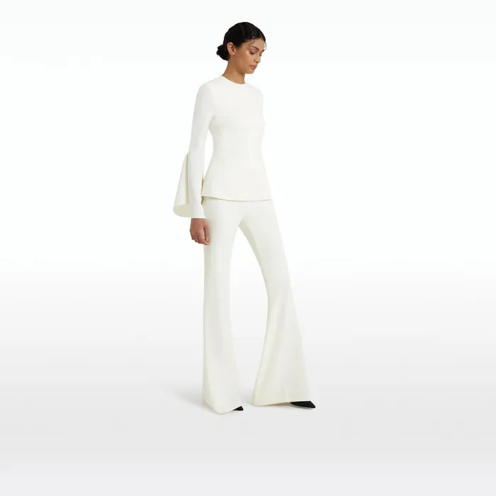 Safiyaa Ida Ivory Top Women Tops