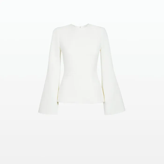 Safiyaa Ida Ivory Top Women Tops