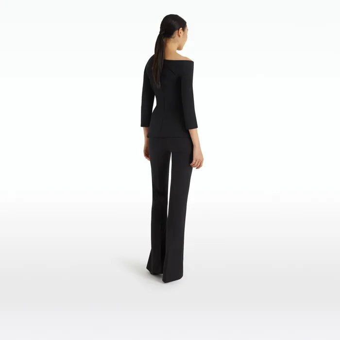 Safiyaa Juah Black Top Women Tops