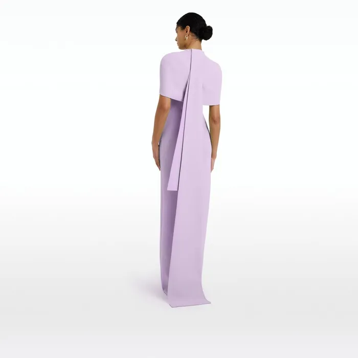 Safiyaa Kalika Lavender Long Dress Women Dresses