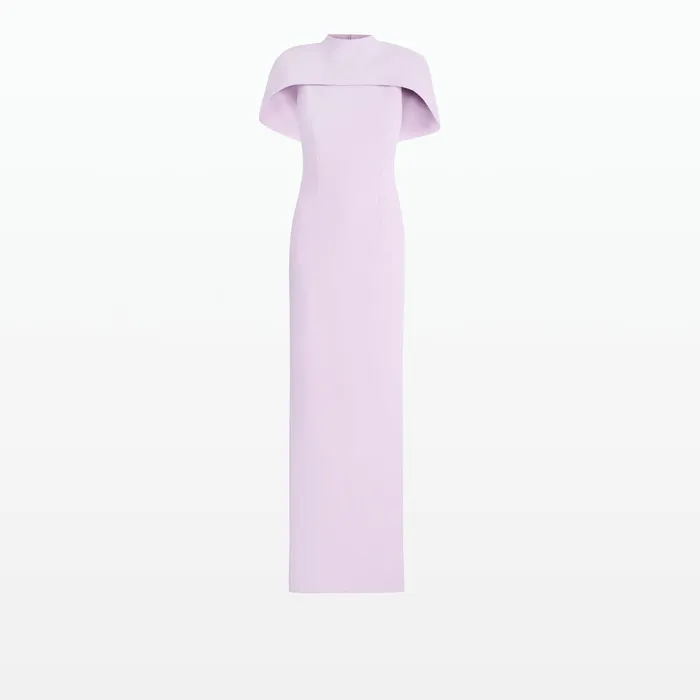 Safiyaa Kalika Lavender Long Dress Women Dresses