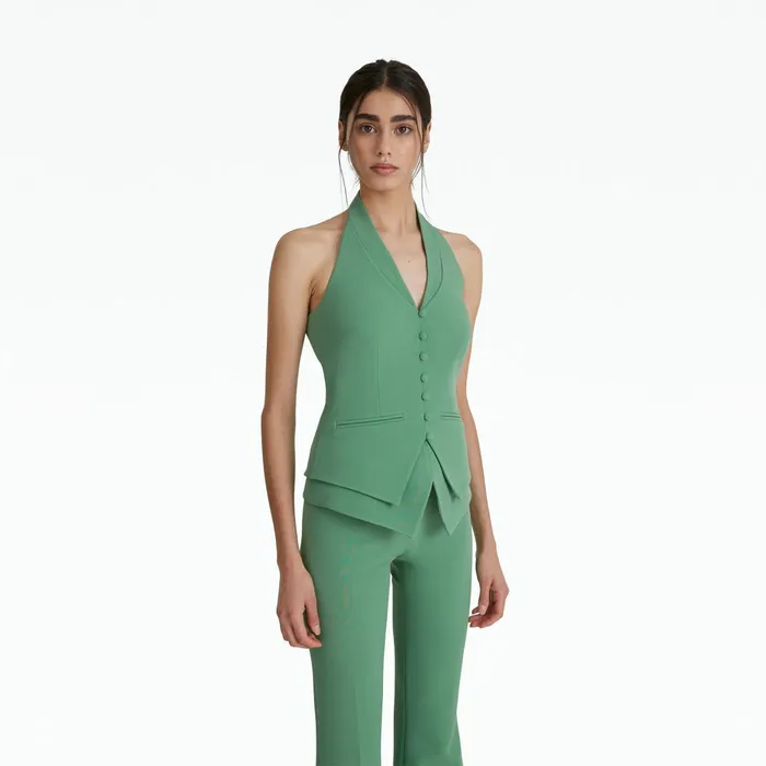 Safiyaa Lori Fern Green Top Women Tops