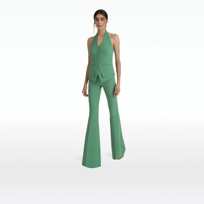 Safiyaa Lori Fern Green Top Women Tops