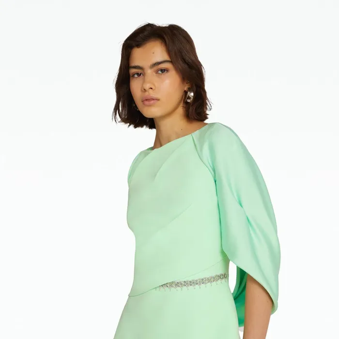 Safiyaa Lorrine Brook Green Top Women Tops