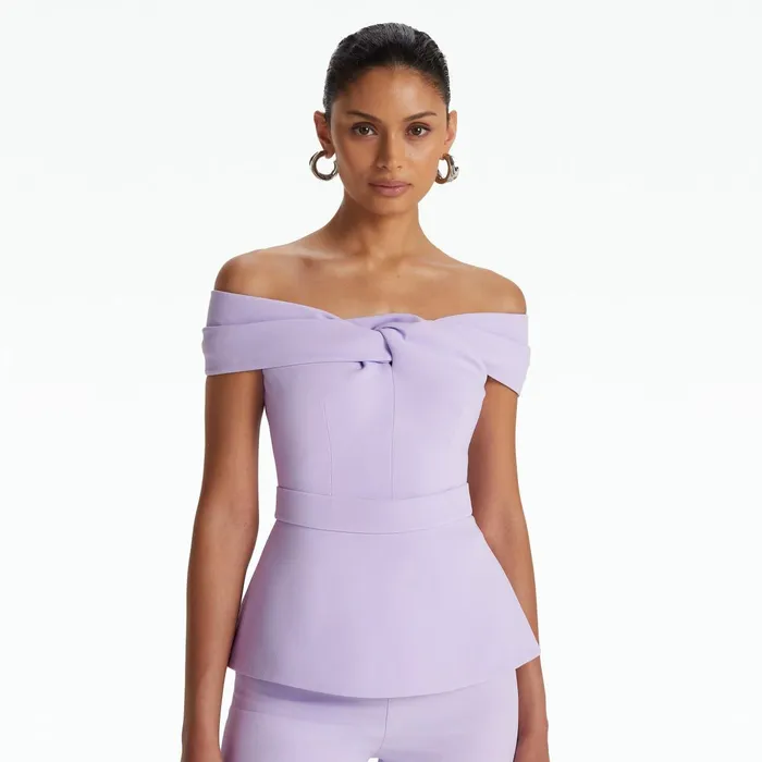 Safiyaa Mabel Verbena Top Women Tops