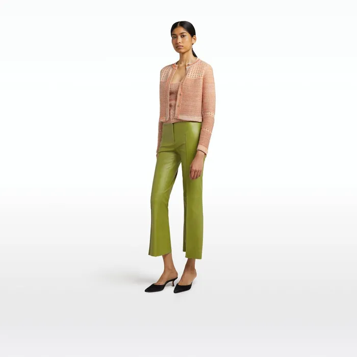 Safiyaa Mari Woodbine Vegan Leather Trousers Women Trousers