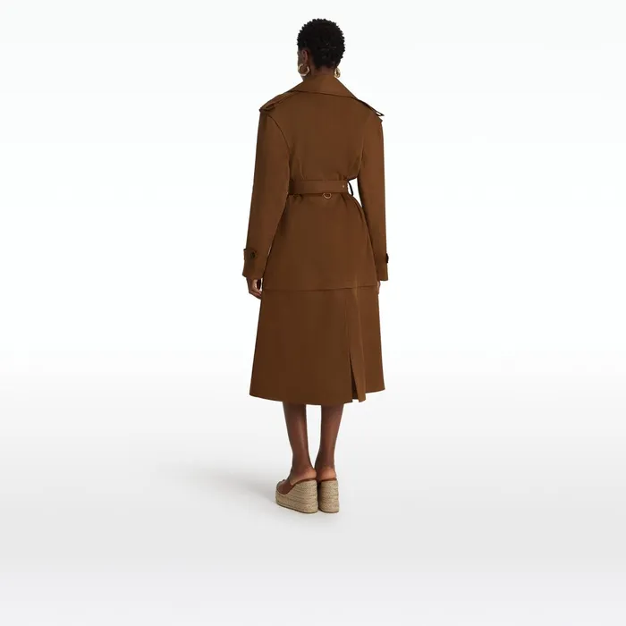 Safiyaa Merrik Deep Brown Modular Coat Women Jackets Coats