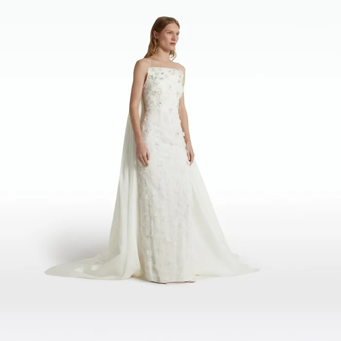 Safiyaa Olena Long Dresses In Ivory Women Dresses