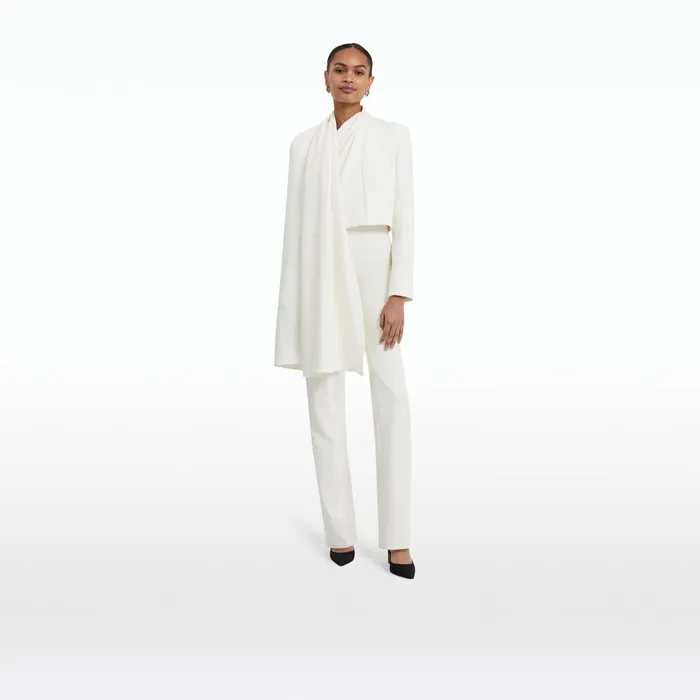 Safiyaa Ooly Ivory Jacket Women Jackets Coats