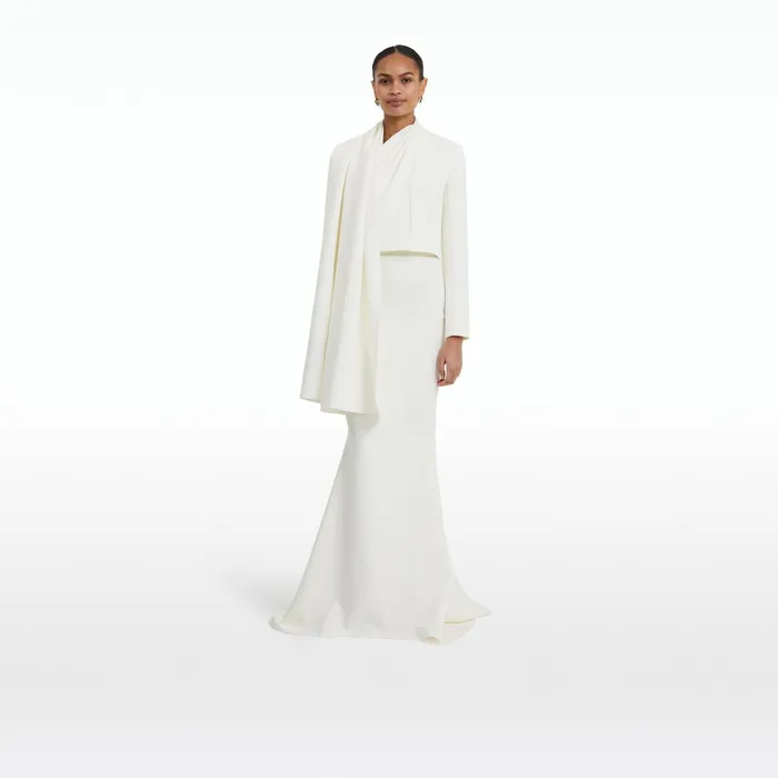 Safiyaa Ooly Ivory Jacket Women Jackets Coats