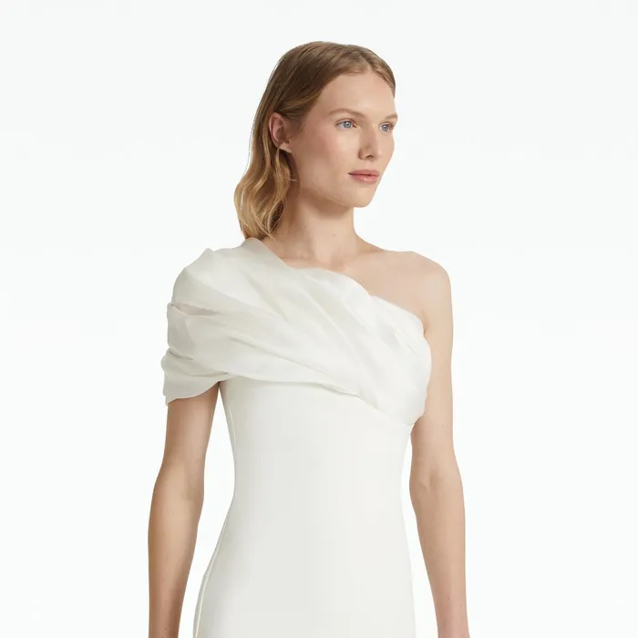 Safiyaa Portan Long Dresses In Ivory Women Dresses