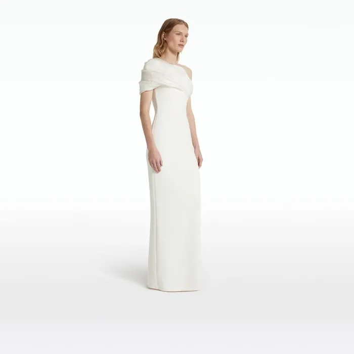 Safiyaa Portan Long Dresses In Ivory Women Dresses