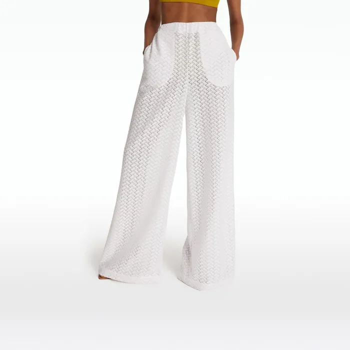 Safiyaa Rewana Ivory Trousers Women Swimwear