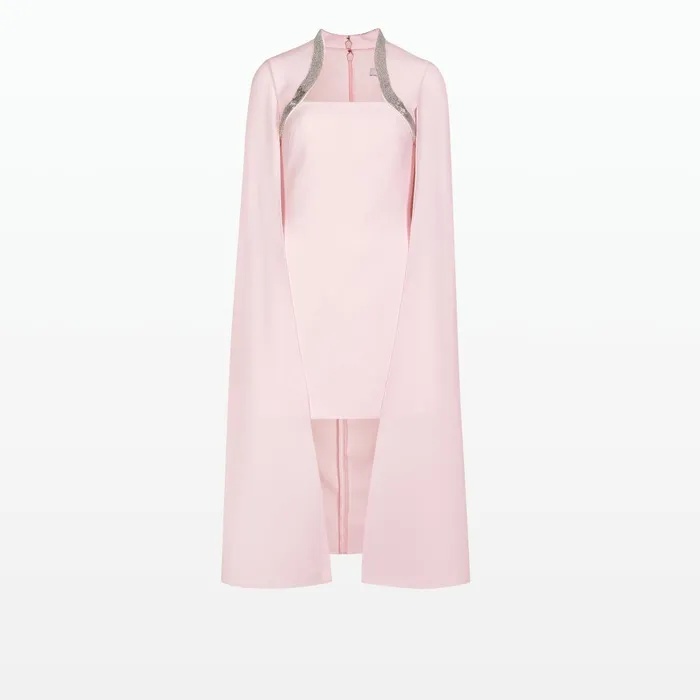 Safiyaa Rohanna Barely Pink Short Dress Women Dresses