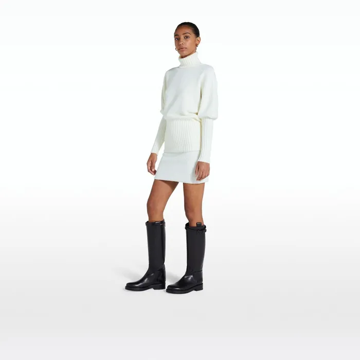 Safiyaa Sara Ivory Knit Women Tops