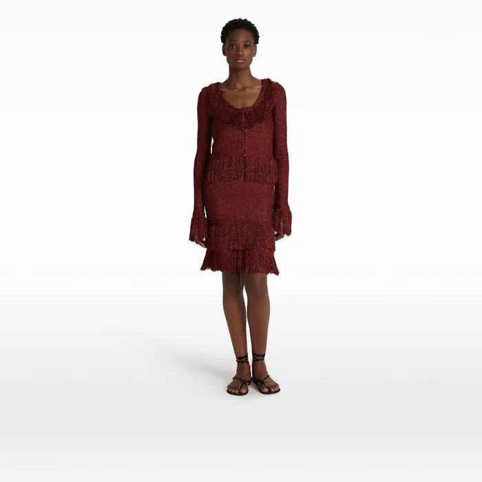 Safiyaa Scarlett Amber Sun Knit Jacket Women Knitwear