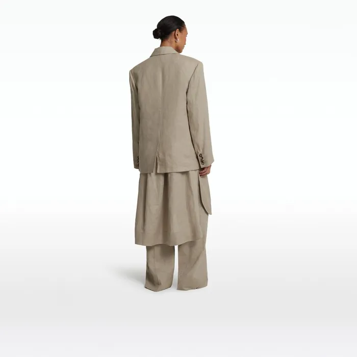 Safiyaa Sebiha Stone Midi Dress Women Dresses