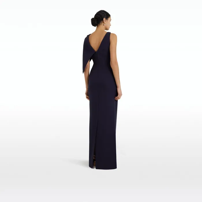 Safiyaa Serendipity Midnight Navy Long Dress Women Dresses