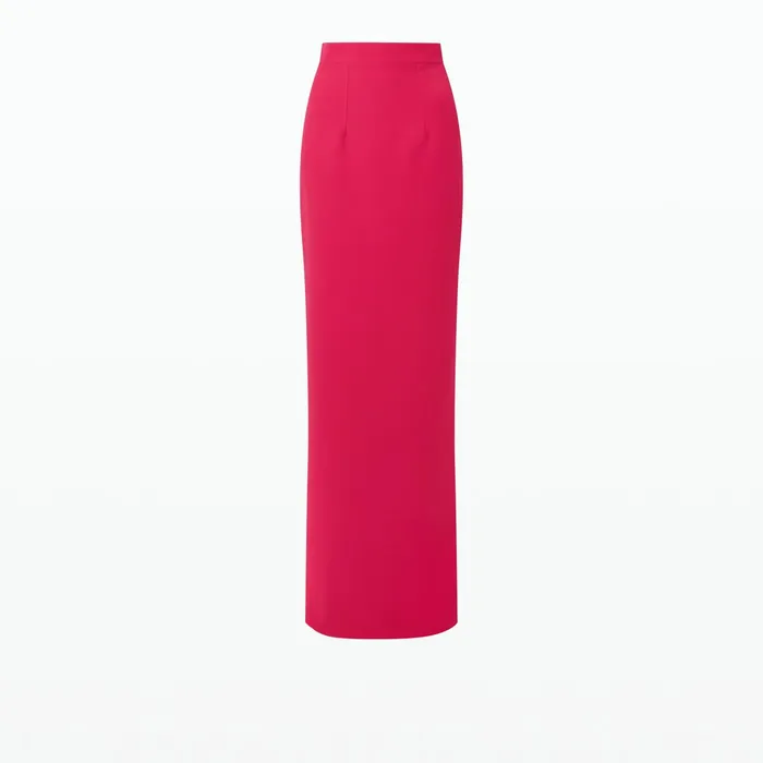 Safiyaa Sidha Raspberry Skirt Women Skirts