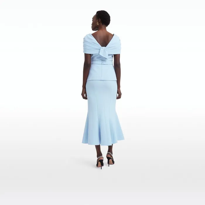 Safiyaa Sol Pale Blue Skirt Women Skirts