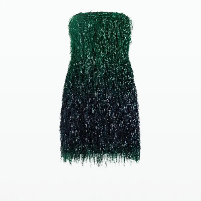 Safiyaa Syd Darkest Spruce Short Dress Women Dresses
