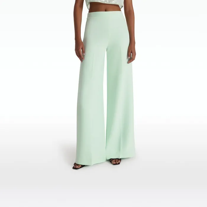Safiyaa Tali Sea Glass Trousers Women Trousers