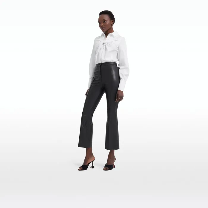 Safiyaa Tallula Ivory Cotton Top Women Tops