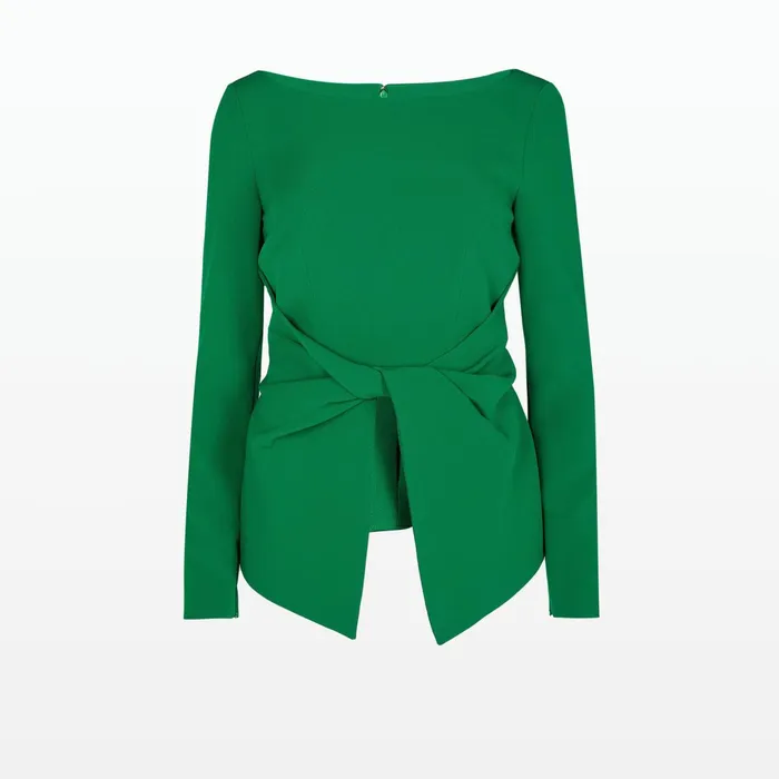 Safiyaa Tayla Jewel Green Top Women Tops