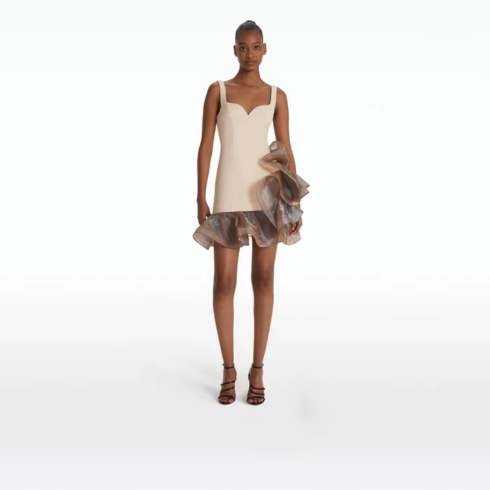 Safiyaa Tenaya Pebble Short Dress Women Dresses
