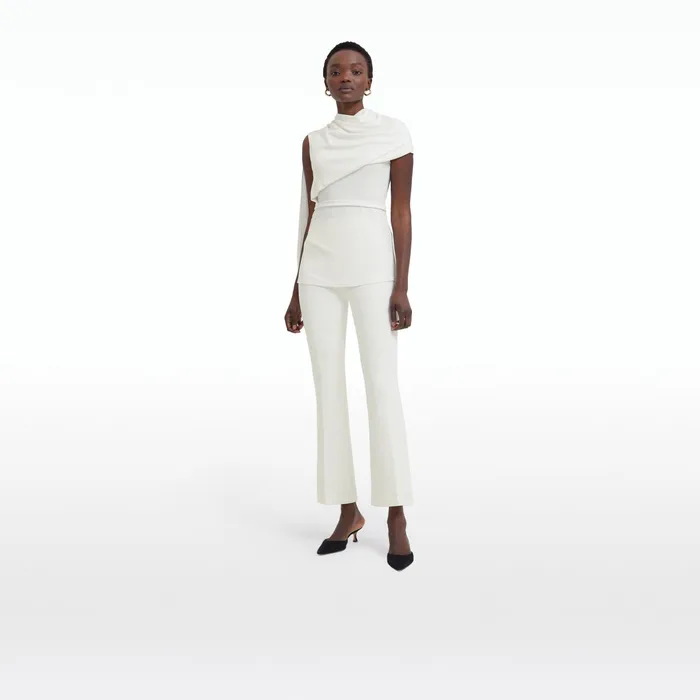 Safiyaa Terran Ivory Top Women Tops