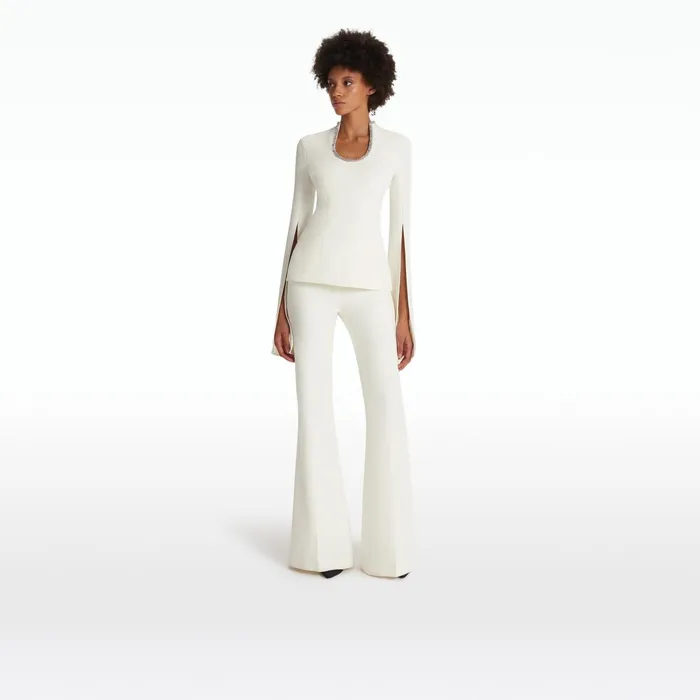 Safiyaa Thais Ivory Top Women Tops